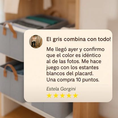 Organizadores de Ropa Plegables (Comprá 1 y lleváte 3)