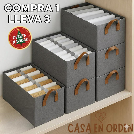 Organizadores de Ropa Plegables (Comprá 1 y lleváte 3)